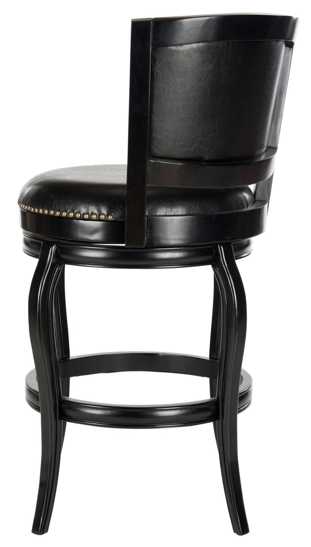  Safavieh Pasquale Swivel Bar Stool - Black 