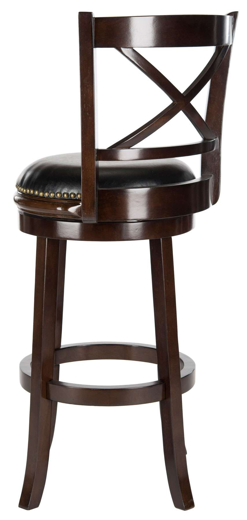  Safavieh Butler Swivel Bar Stool - Cappuccino 