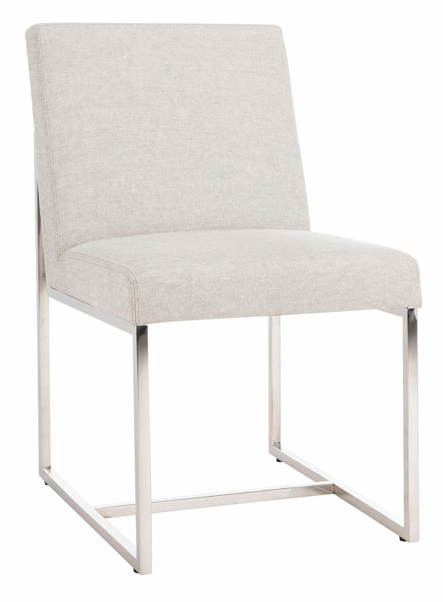  Safavieh Lombardi Chrome Dining Chair 