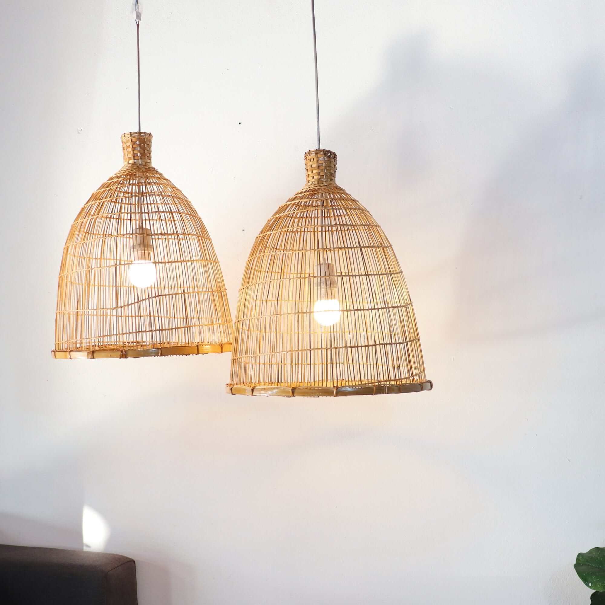  Darin - Bamboo Pendant Light (48-54Cm) By Thaihome 