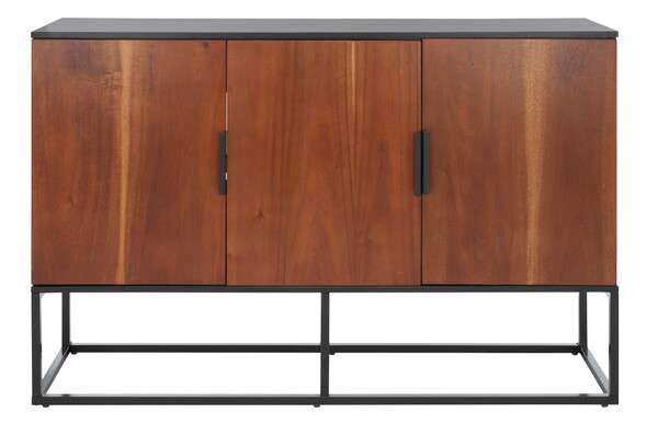  Safavieh Vance 3 Door 2 Shelf Sideboard - Brown 