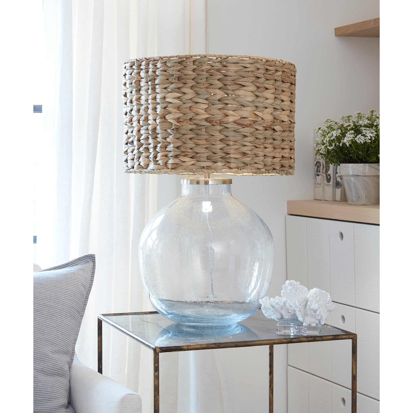  Coastal Living Freesia Glass Table Lamp By Regina Andrew 