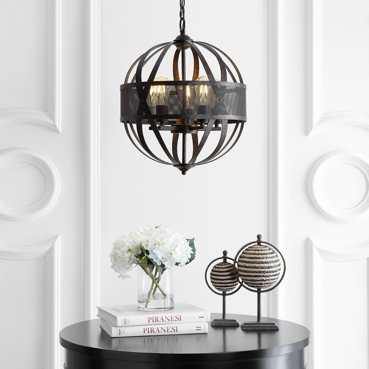  Safavieh Colby Pendant - Dark Grey 