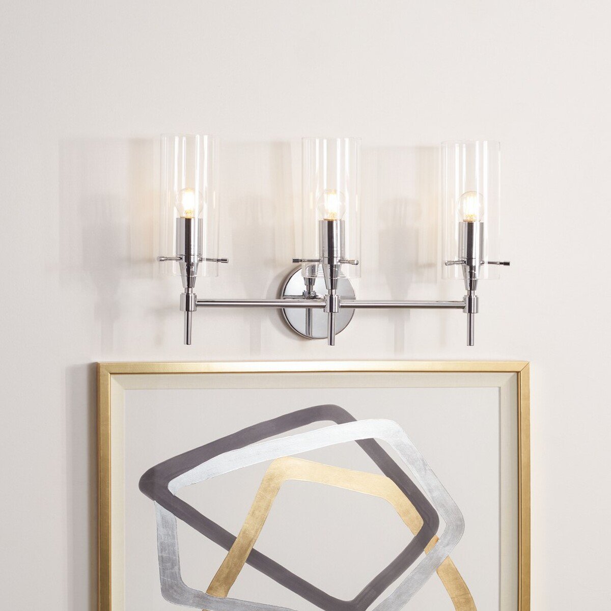  Safavieh Norala Vanity Sconce - Chrome 