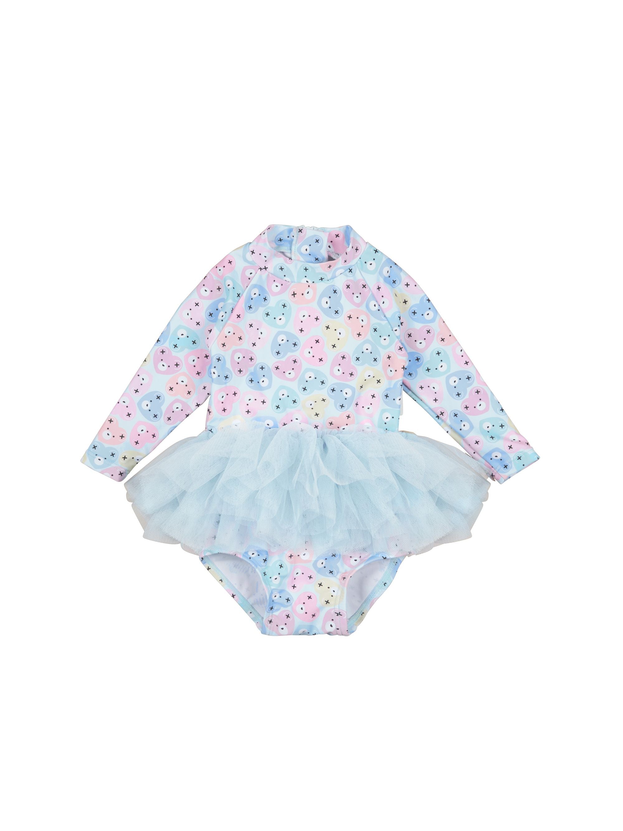Huxbaby Heart Ballet Swimsuit