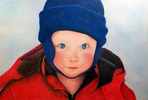 Where's the Snow? - Colored Pencil Artwork by Cathi Bartels