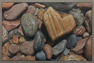 Finding the One - Colored Pencil Artwork by Scott Krohn