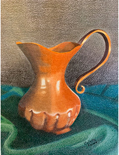 Copper Pot by Colette Lee