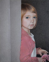 Ellie - Colored Pencil Artwork by Marsha Gilger