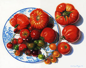 Heirloom Tomatoes 2 by Sharon Frank Mazgaj