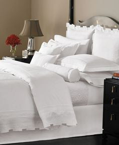 Martha Stewart Bedding White Trousseau Hemstitch Full Queen