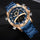 Naviforce 9181 Maverick Men Steel Watch - Blue