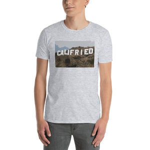 CaliFried Hollywood Sign Short-Sleeve Unisex T-Shirt