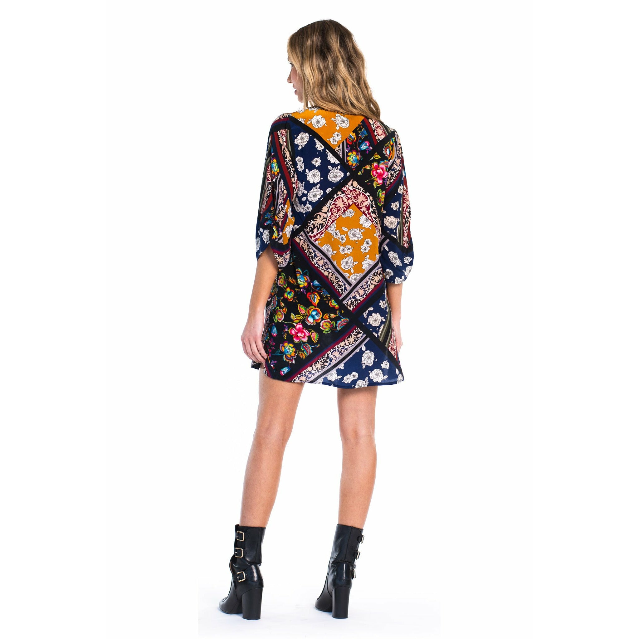 Silk Sasha Canary Tunic Dress