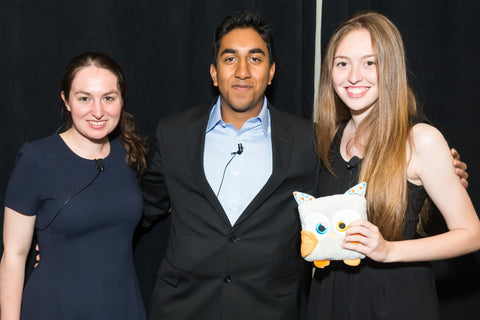 Patience Haggin of WSJ, Teendemy founder and Sydney Loew founder of Poketti
