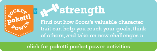 Scout the Chick Poketti Pocket Power Strength