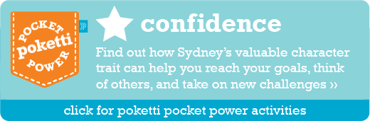 Sydney the Penguin Poketti Pocket Power Confidence