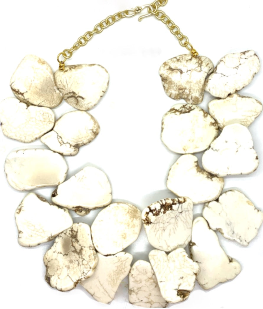 Ivory Slab Collar -VICI