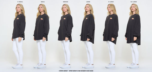 Spirit Jersey Women's Fit Guide