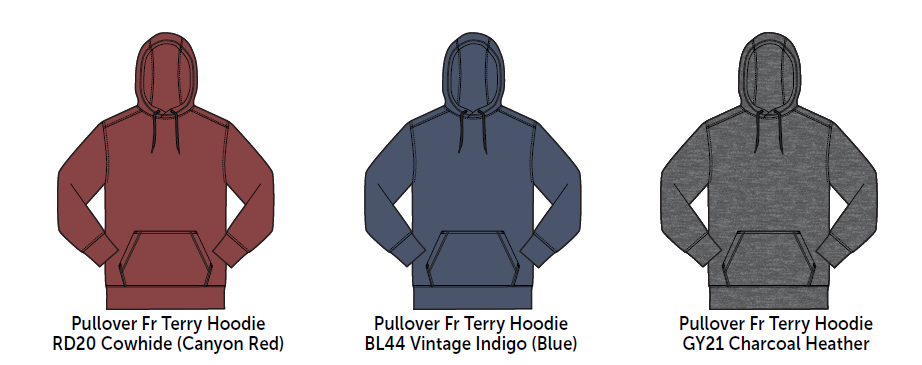 Merino Wool Pullover Hoodie