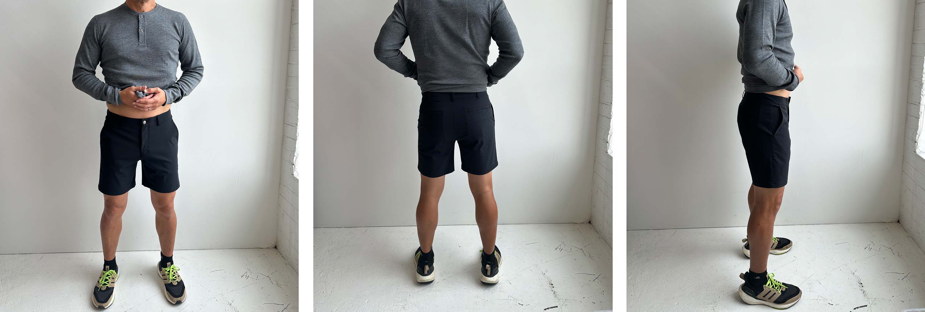 Merino wool shorts