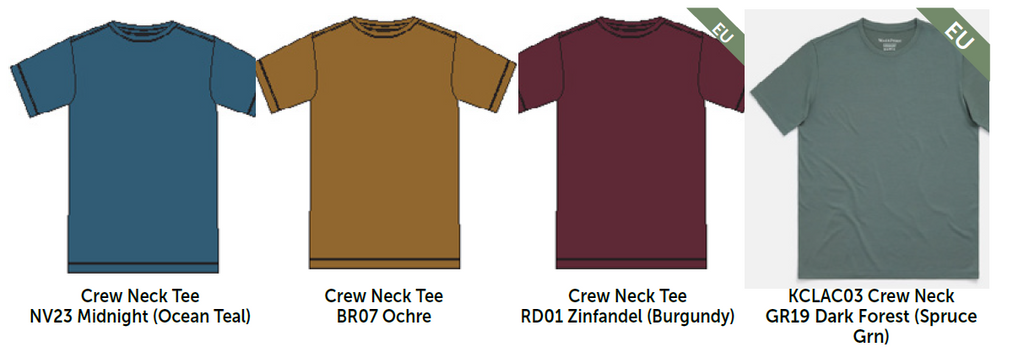 Merino wool t-shirts