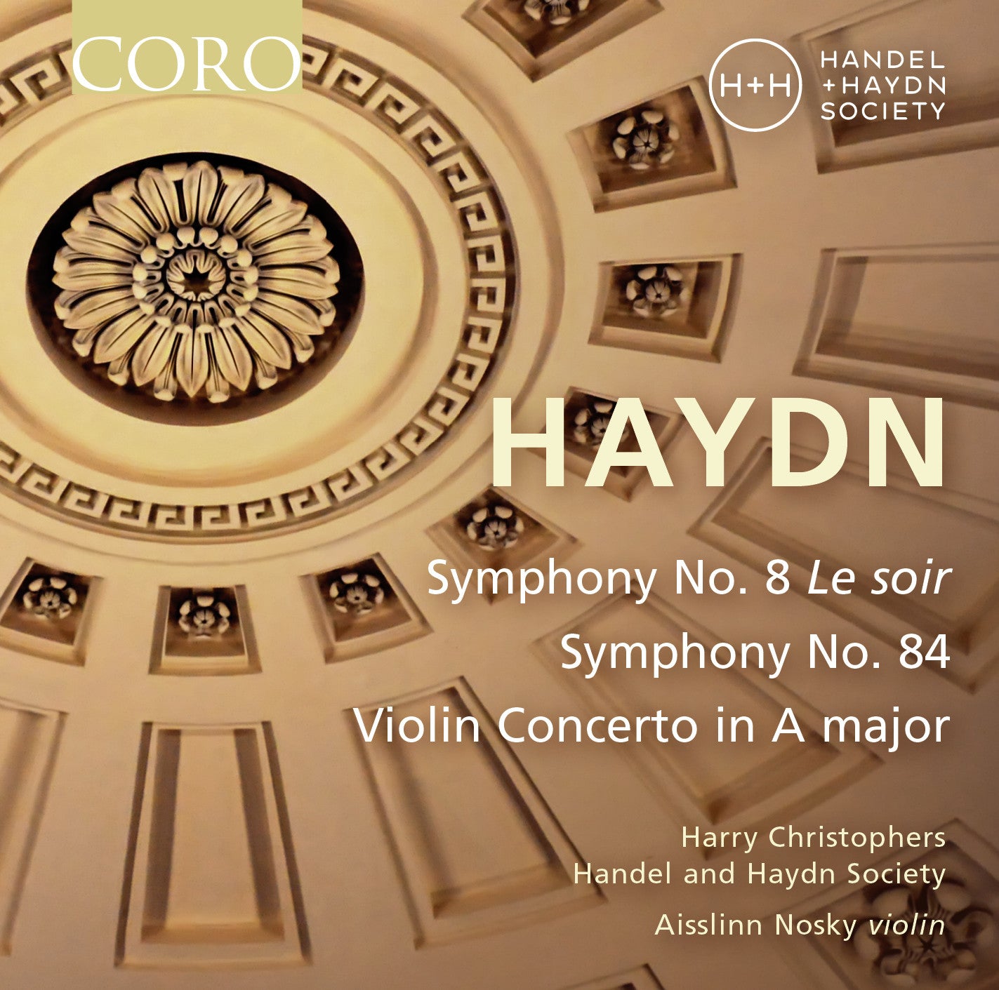 HAYDN: Symphonies No.8+84 Christophers/Handel and Haydn