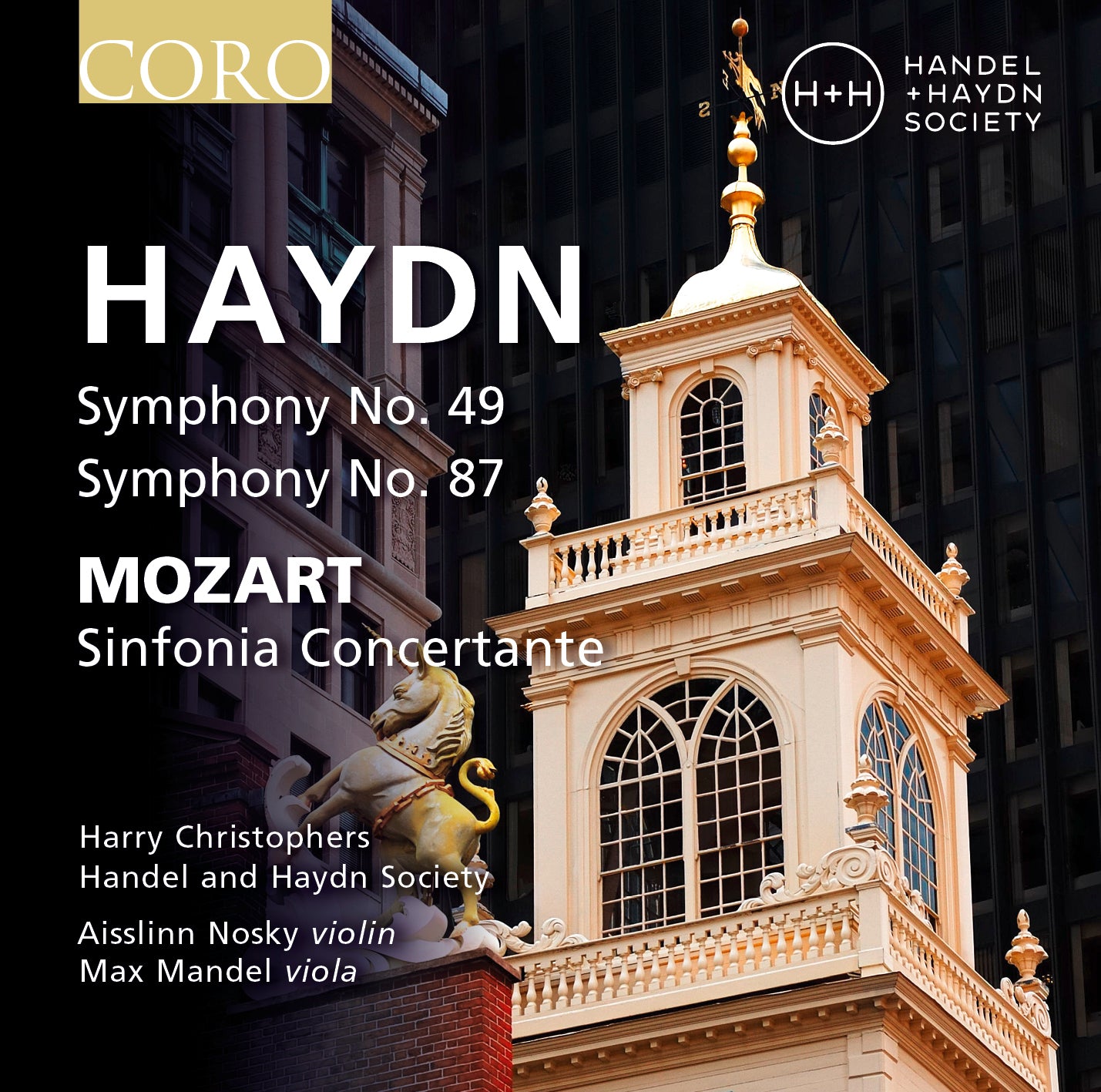 HAYDN: Symphonies No.49+87 Christophers/Handel and Haydn