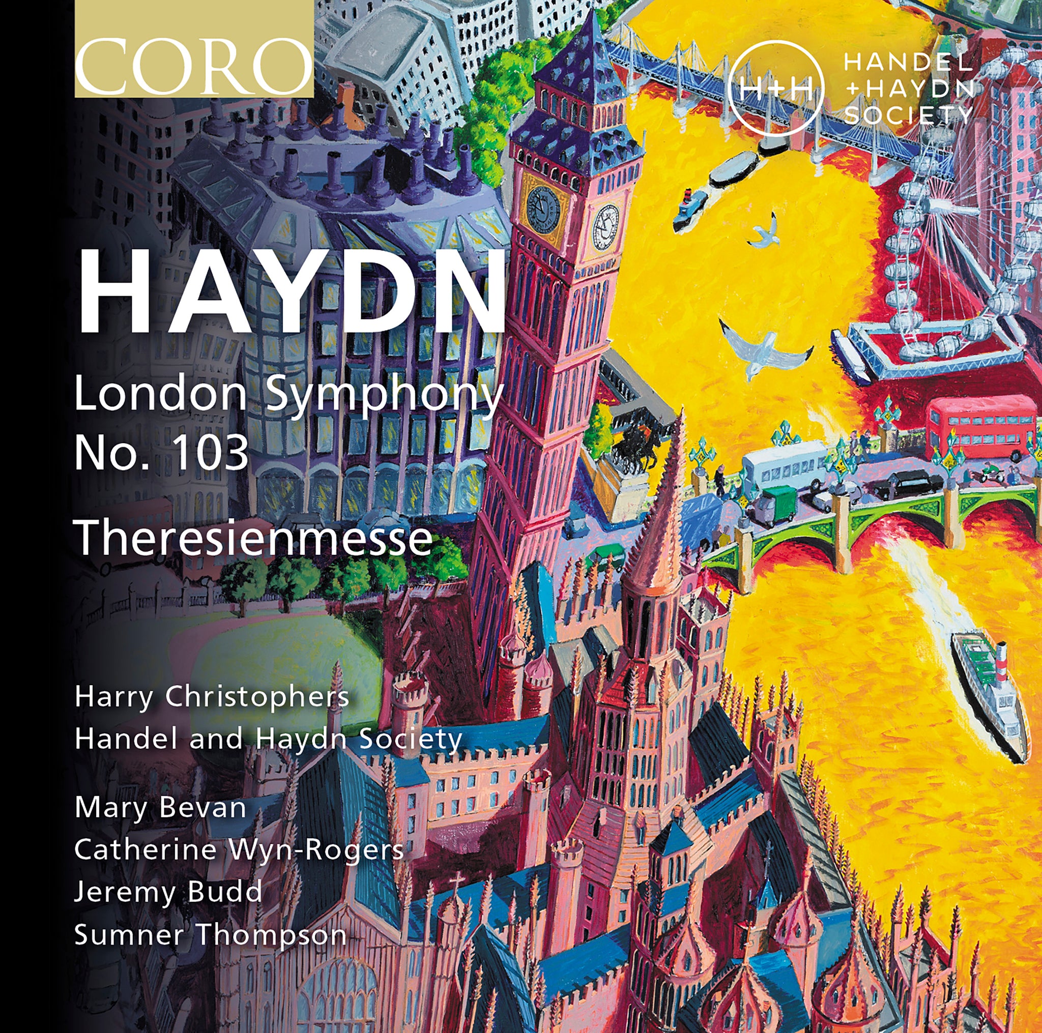 HAYDN: Symphony No.103 The Sixteen/Christophers,Harry