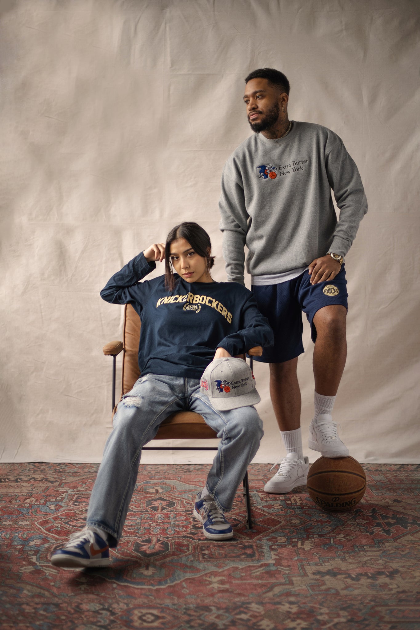 Mitchell & Ness Knicks Origins Tee