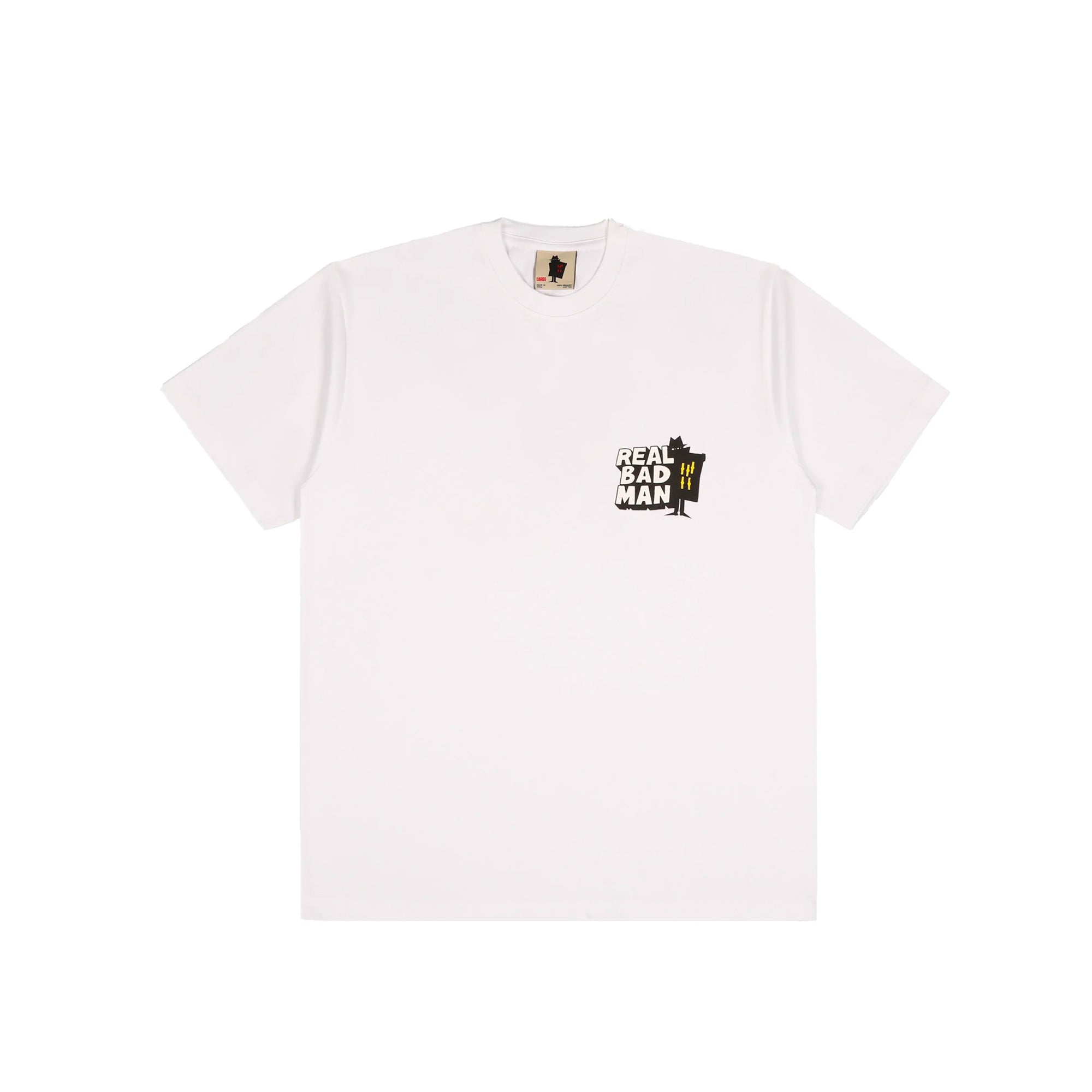 Real Bad Man Mens RBM Logo Vol 12 SS Tee – Extra Butter