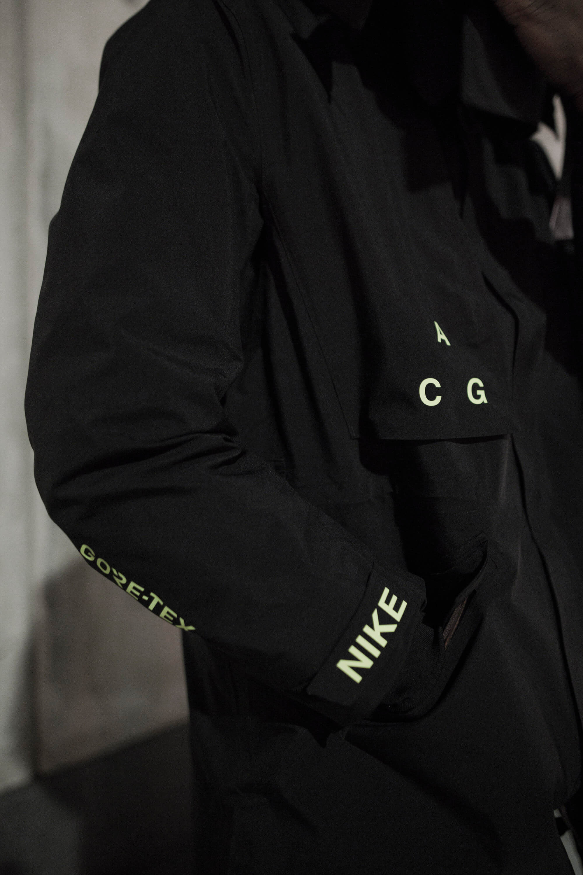 nrg acg gore tex coat