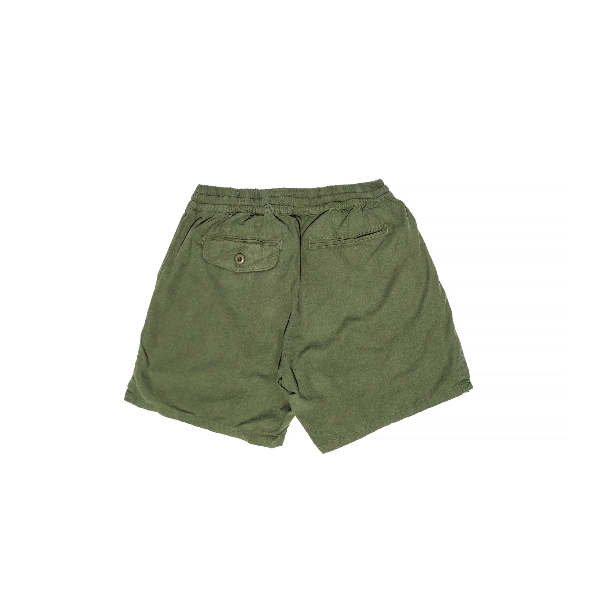 Goldwin Mens Stretch Twill Easy Shorts 'Olive Green' – Extra Butter