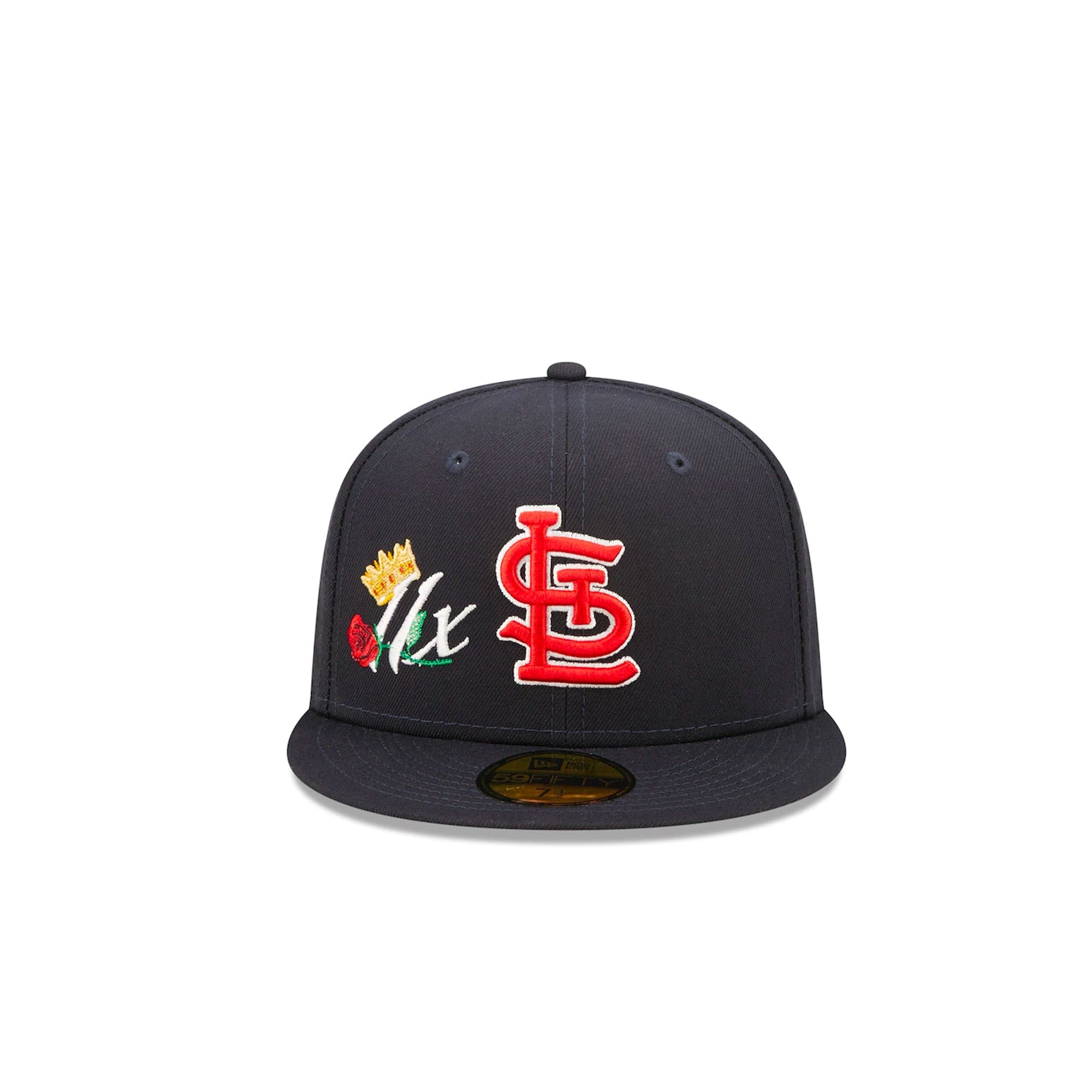 Retro St. Louis Cardinals Mens Trucker Hat Navy Snapback 1965 Logo  Throwback Cap