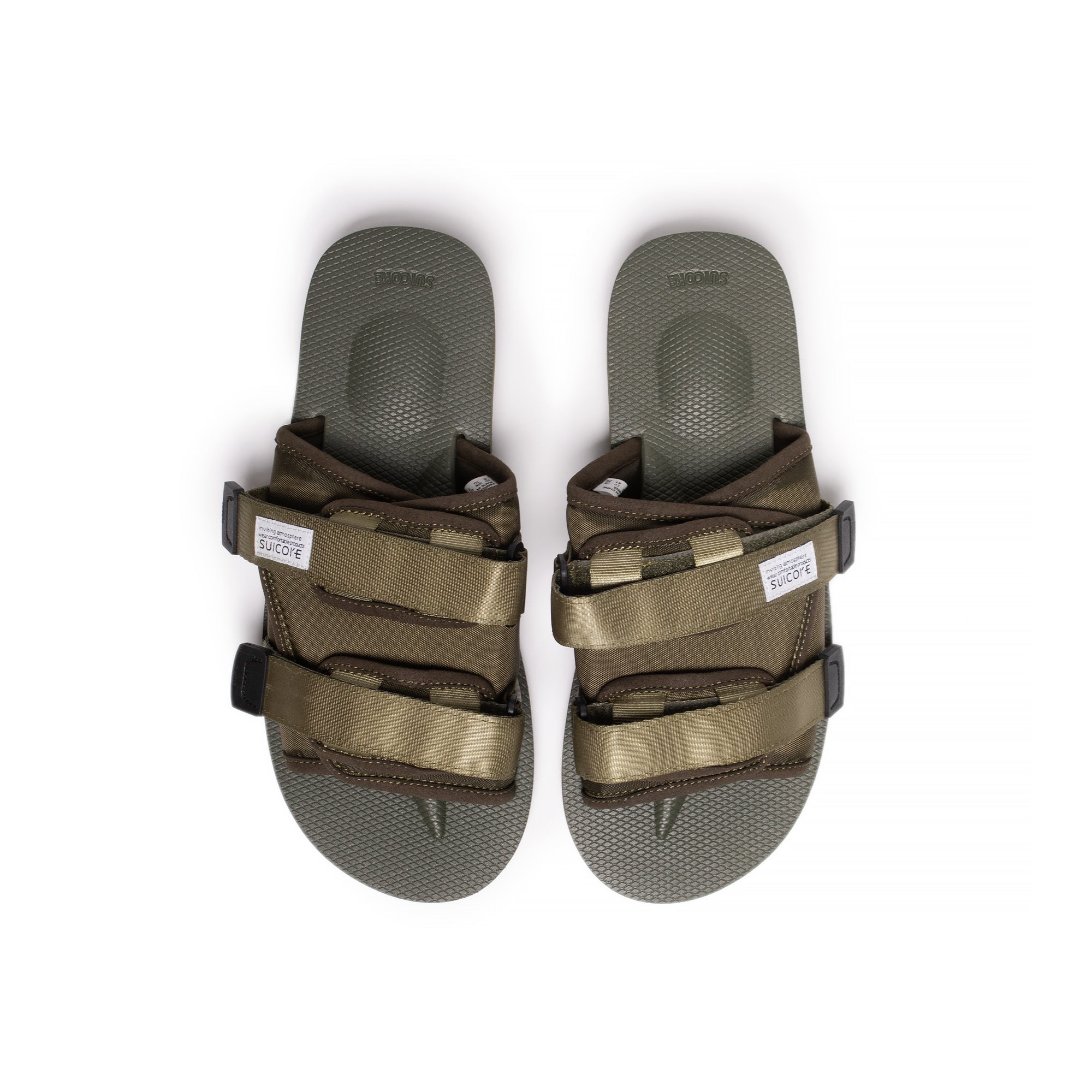 Suicoke Mens Kaw-Cab 'Olive' Sandals – Extra Butter