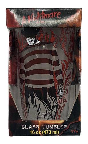 A Nightmare On Elm Street Freddy Krueger Pint Glass 16 oz – Shadow Anime