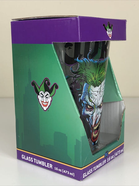 DC Comic Batman The Joker Pint Glass 16 oz – Shadow Anime