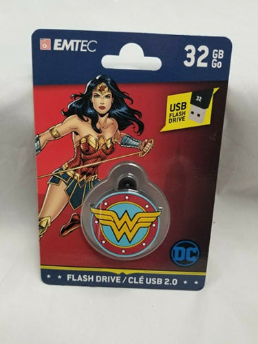 Dc Comics Wonder Woman 32 Gb Flash Drive Usb Shadow Anime 