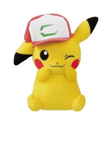 ash hat pikachu plush