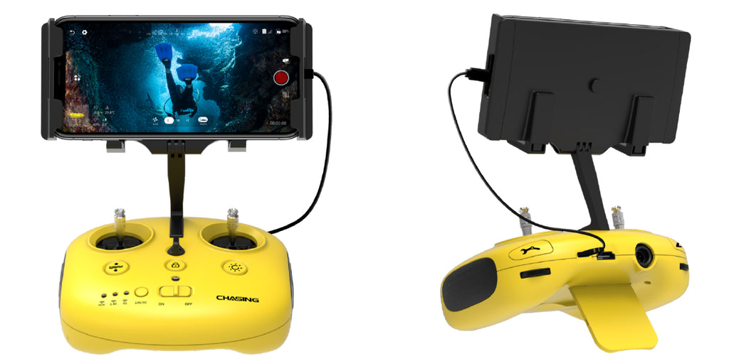 Gladius Mini S underwater Drone remote control