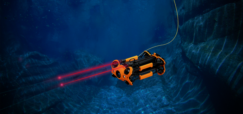 Chasing M2 Pro Underwater Drone Laaser