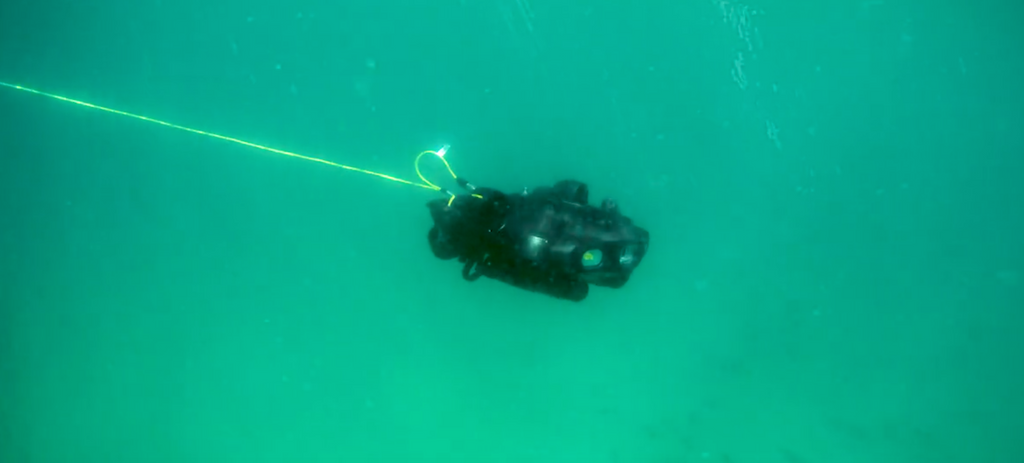 qysea fifish e-go underwater operational robot camera