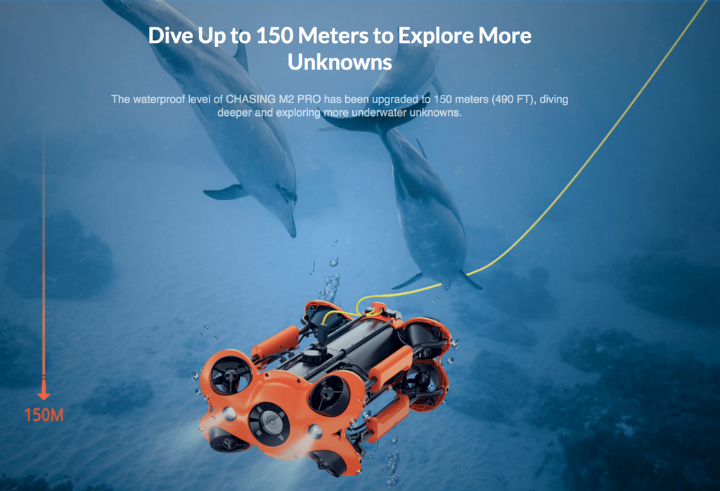 Underwater Drone 150 meter depth