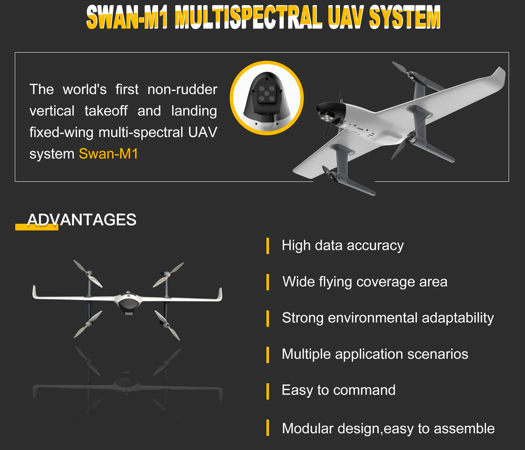 Swan Multispectral UAV Drone