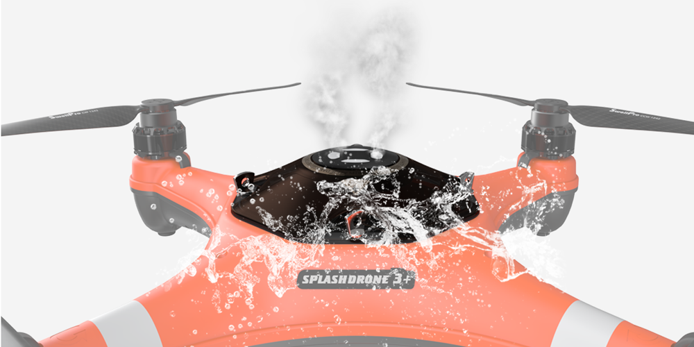 Splash Drone 3 plus ventilation technology