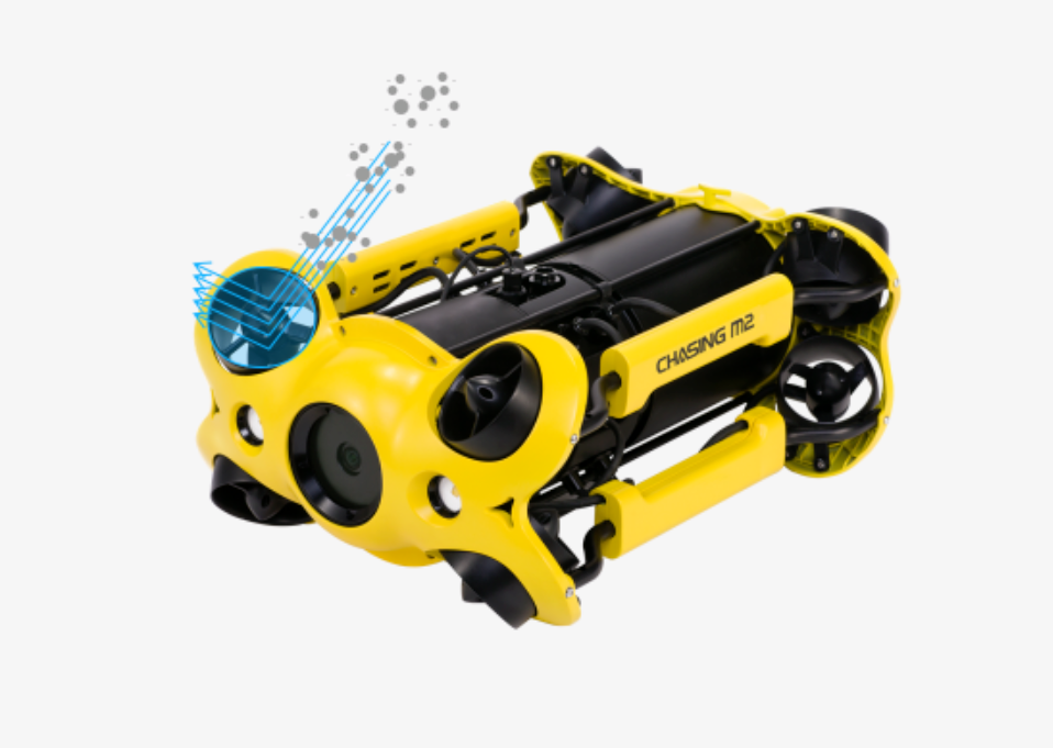 chasing m2 underwater drone motors urbandrones.com