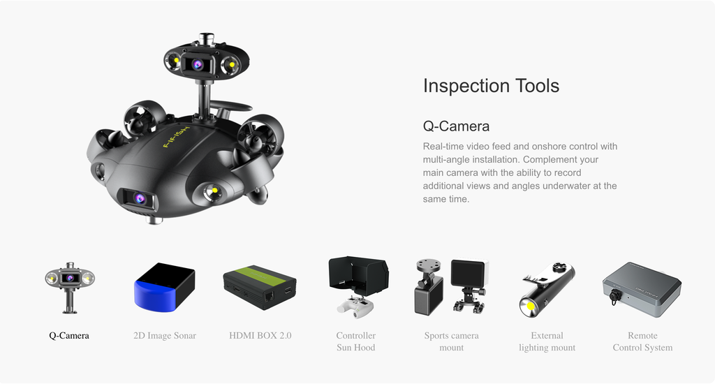 qysea v6 Expert Underwater Drone