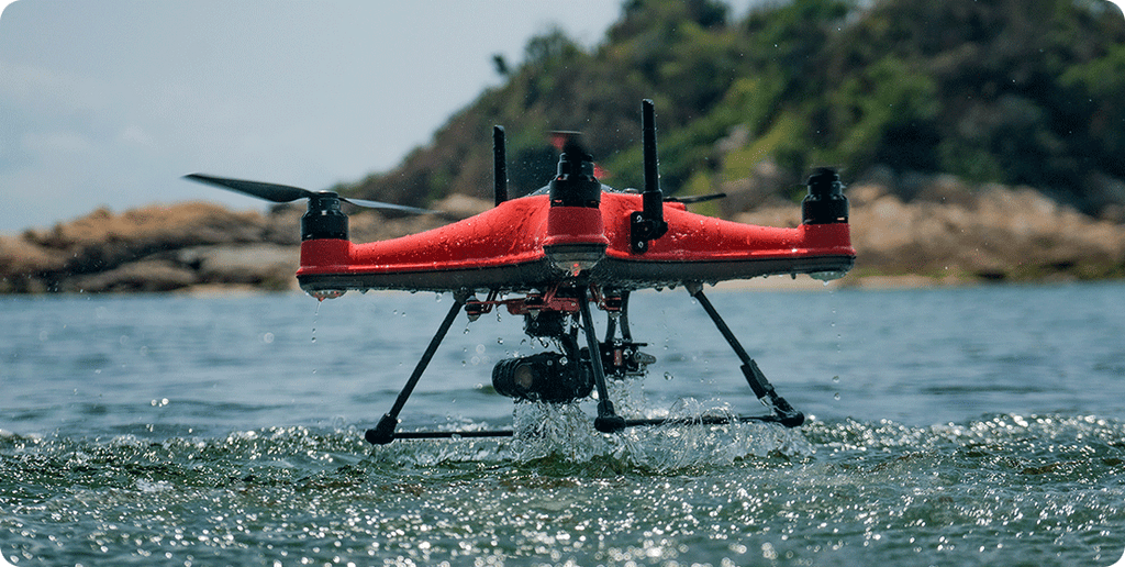 Splash Drone 4 Swellpro Waterproof Fishing Drone — Urban Drones