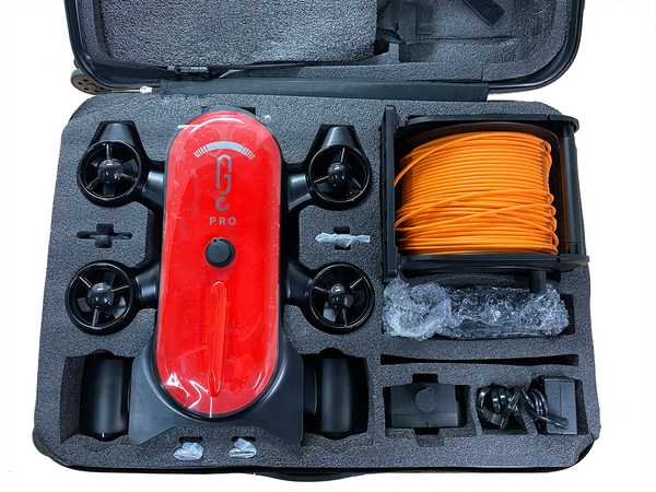 T1 Pro underwater drone whats in the box