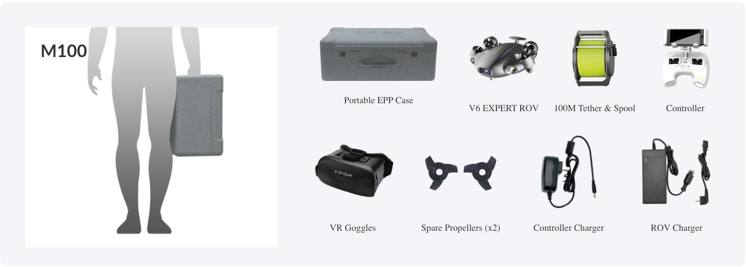 QYSea V6 Expert Underwater Drone